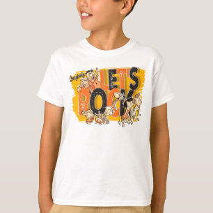 Camiseta Os Flintstones Todo mundo Vamos Rock