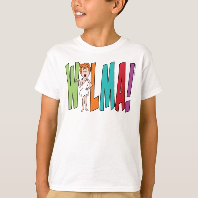 Camiseta Os Flintstones | WILMA! (Frente)
