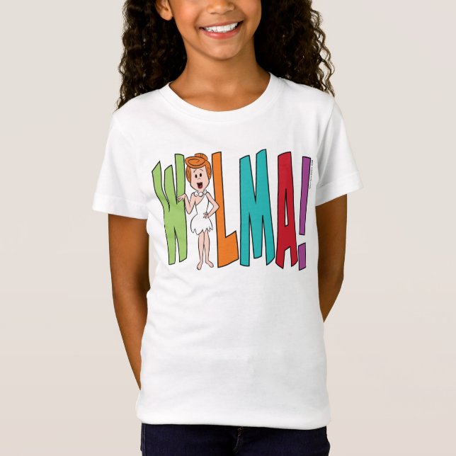 Camiseta Os Flintstones | WILMA! (Frente)