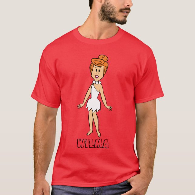 Camiseta Os Flintstones | Wilma Flintstone (Frente)