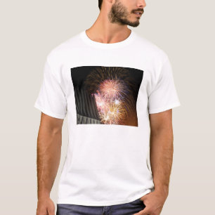 Camiseta Os fogos-de-artifício explodem