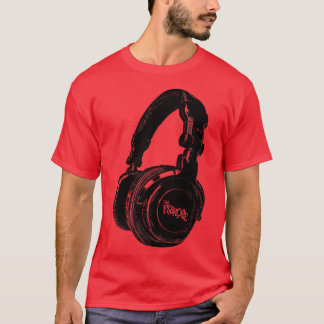 Camiseta Os Fones de ouvido retrorreflectores do Farcyde