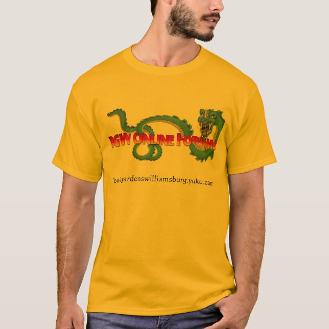 Camiseta Os fóruns em linha de BGW Busch 2008 jardinam (Frente)