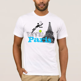 Camiseta Os franceses do tênis de Paris abrem o t-shirt de