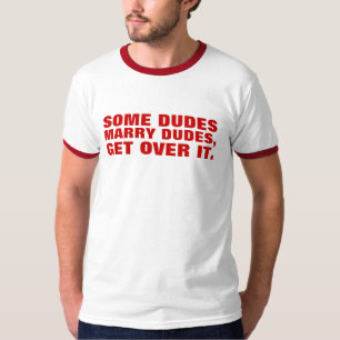 Camiseta Os gajos do casado de alguns gajos obtêm assim