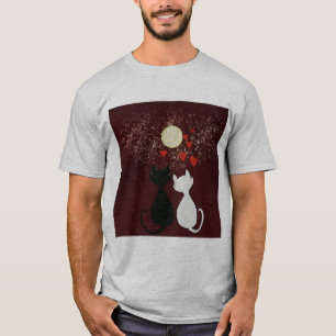 Camiseta Os gatos amam