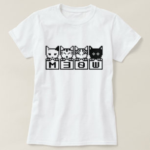 CAMISETA OS GATOS DE 8 BITS M30W