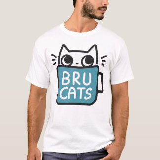 Camiseta Os gatos de Bru iluminam o t-shirt - grande,