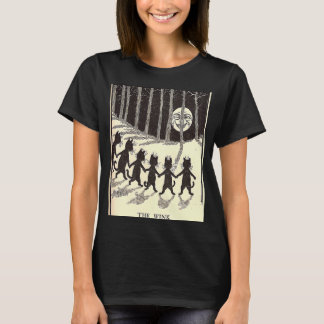 Camiseta Os Gatos De Piscar os olhos Wain Dançando À Volta