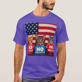 Camiseta Os gatos dizem que não é garoto