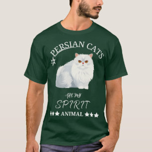 Camiseta Os Gatos Persa São Os Meus Amantes De Gato De Anim
