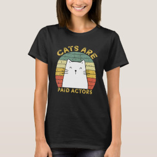 Camiseta Os Gatos São Pagos Atores Atrizes Amores Palco Em