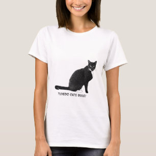 Camiseta Os gatos Tuxedo governam!