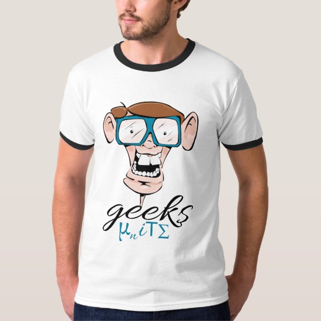Camiseta Os geeks unem-se (Frente)