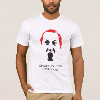 Camiseta Os gengibres têm demasiado almas