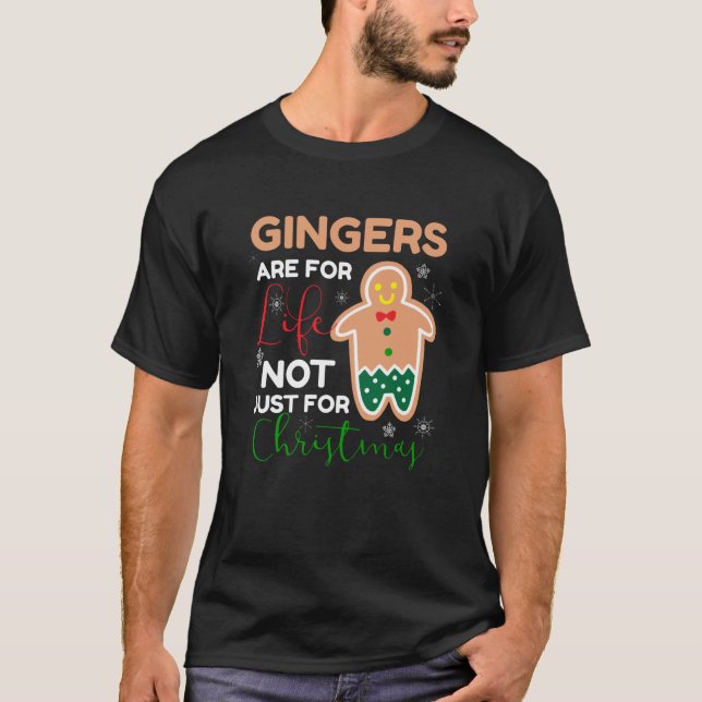 Camiseta Os Gingers Estão Presentes No Natal Da Vida (Frente)