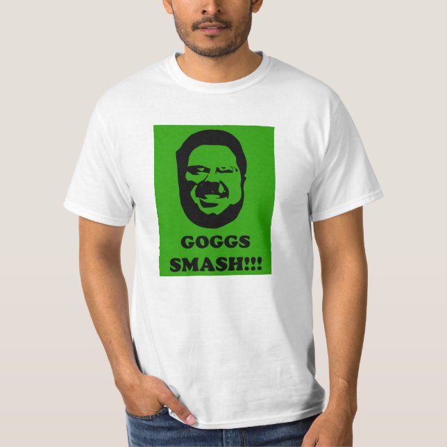 Camiseta os goggs despedaçam-se (Frente)