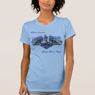 Camiseta os golfinhos, serviço silencioso, orgulho