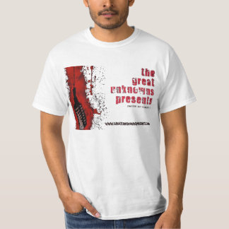 Camiseta Os grandes desconhecidos inverteram o branco