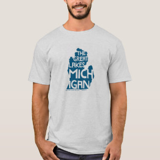 Camiseta Os grandes lagos Michigan