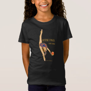 Camiseta Os Gymnasts rítmicos têm uma camisola de alças