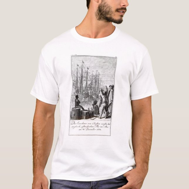 Camiseta Os habitantes do lance de Boston (Frente)