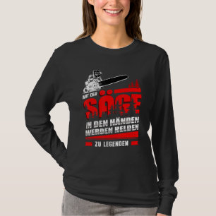 Camiseta Os Homens Com A Serra Nas Suas Mãos Heroes Tornam-
