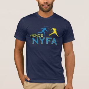 Camiseta Os homens da cerca NYFA couberam o t-shirt