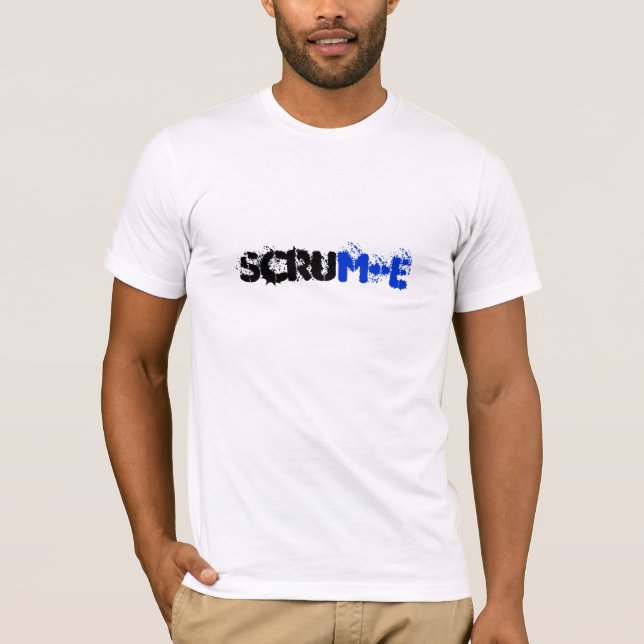 Camiseta Os homens do Scrum-e couberam o t-shirt (Frente)