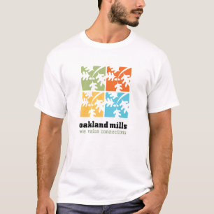 Camiseta Os homens Oakland mmoem o t-shirt do logotipo