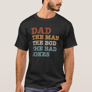 Camiseta Os Homens Pai O Homem O Bacalhau A Má Piada
