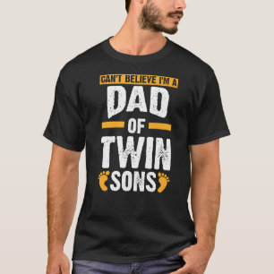 Camiseta Os Homens Podem Acreditar Que Sou Um Pai De Filhos