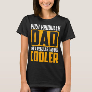 Camiseta Os homens Postam Pais de produtor como um Pai norm