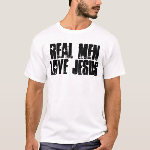 Camiseta OS HOMENS REAIS AMAM JESUS, t-shirt, hoodies das