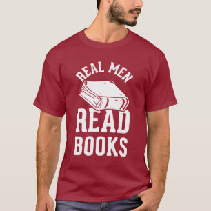 Camiseta Os homens reais leram livros
