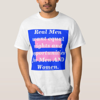 Camiseta Os homens reais são feministas