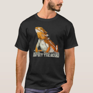 Camiseta Os Homens Respeitam A Barba, O Réptil Lizard.