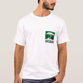 Camiseta Os homens salvar o t-shirt de Darfur