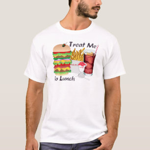 Camiseta Os homens tratam-me para almoçar Tshirt