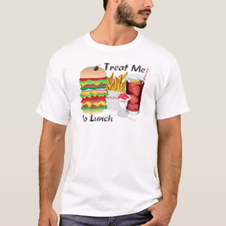Camiseta Os homens tratam-me para almoçar Tshirt