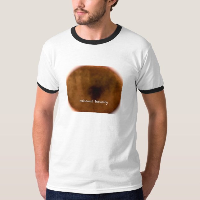 Camiseta Os homens trazem adiante a campainha da rocha (Frente)