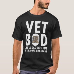 Camiseta Os Homens Vetem Como Um Bacalhau Pai Mas Com Mais