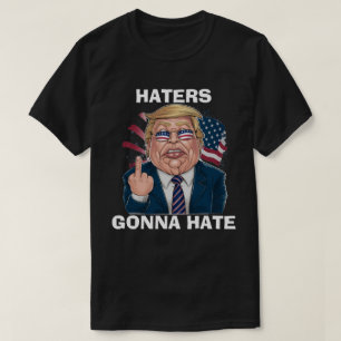Camiseta Os Inimigos Vão Odiar o Presidente Donald Trump