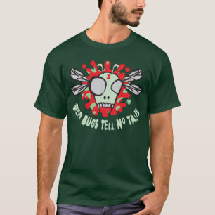 Camiseta Os insetos inoperantes não dizem nenhuma parte