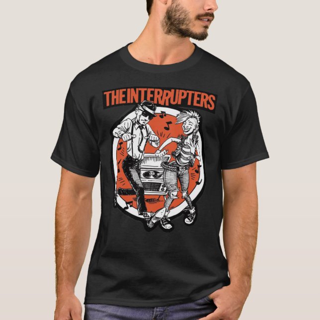 Camiseta os int3rupt3rs vintage (Frente)