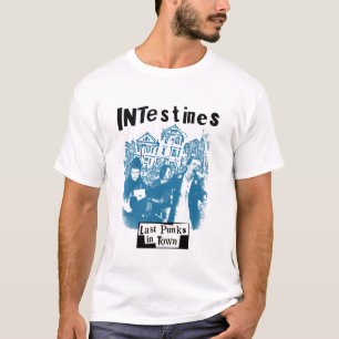 Camiseta Os intestinos duram punks na cidade