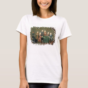 Camiseta Os irmãos Clarke com outros cavalheiros que tomam