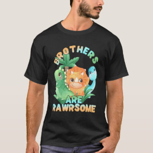 Camiseta Os Irmãos Dinossauros São Irmãos Rawrsome Stepb