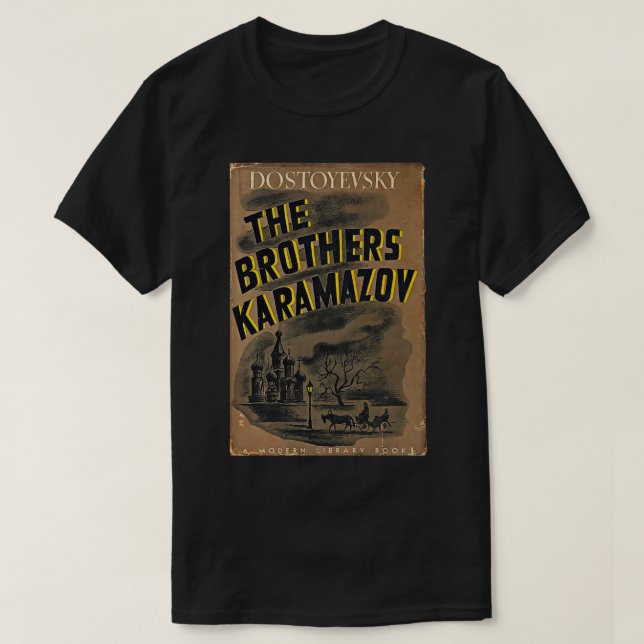 Camiseta Os Irmãos Karamazov (Frente do Design)