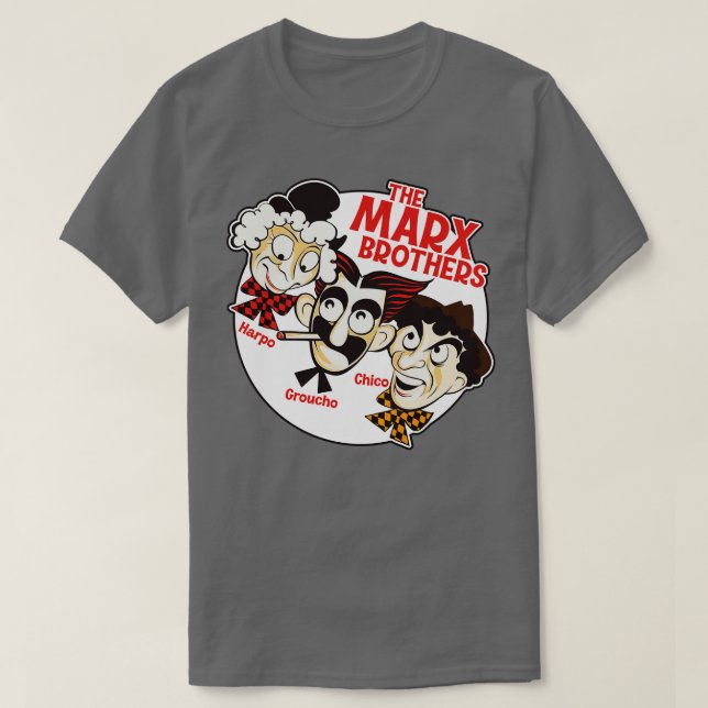 Camiseta Os Irmãos Marx (Frente do Design)
